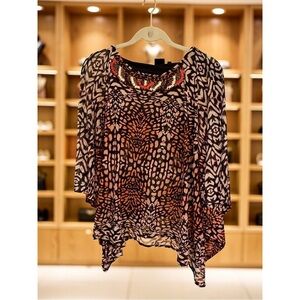 Chic Tribal Print Women's Top